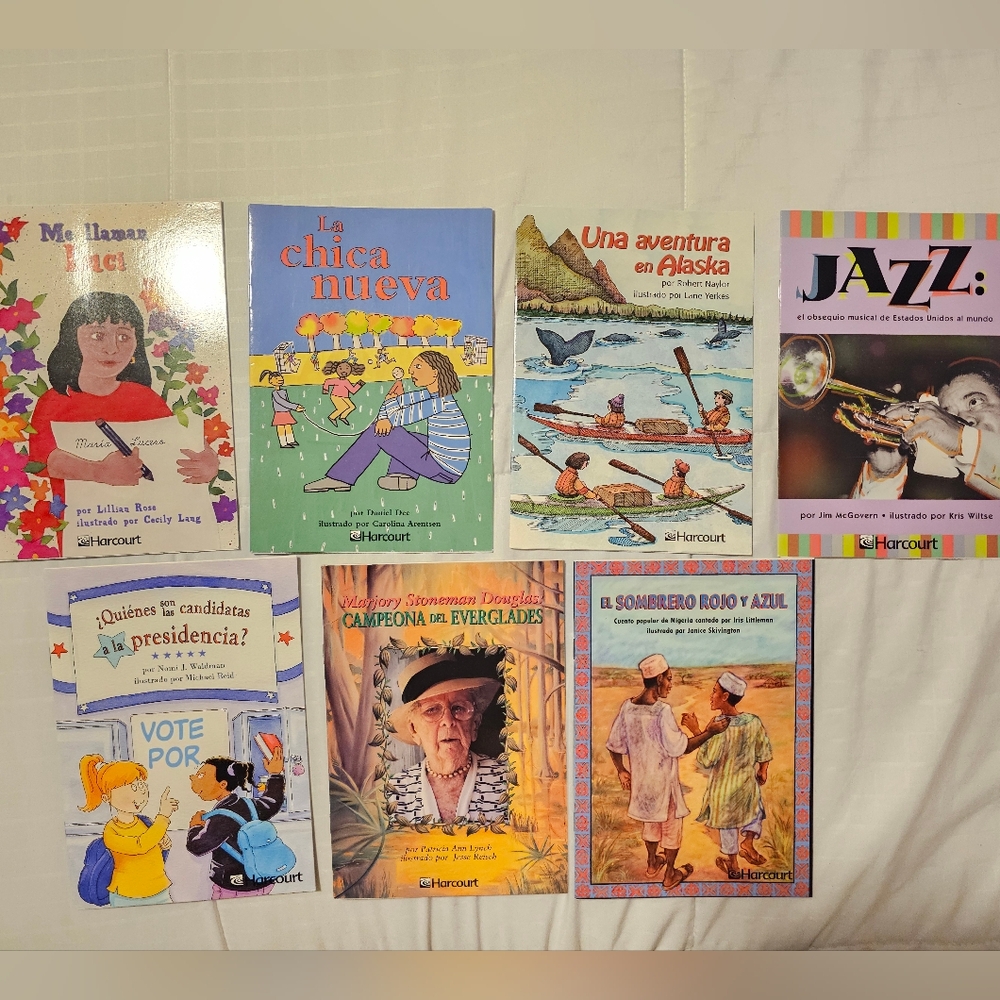 Spanish books 7(7 libros en español)